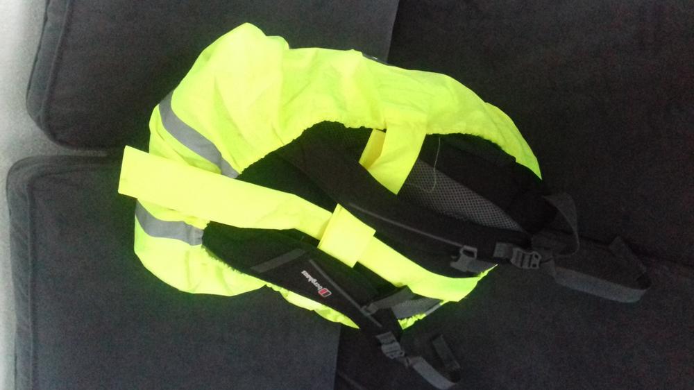 BTR High Visibility Reflective Waterproof Backpack Rucksack Rain Cover - Customer Photo From Keith B.