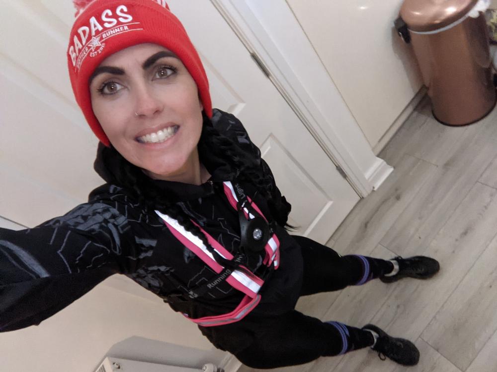 High Visibility Reflective Vest, Sash, for Running & Cycling - Customer Photo From nichola diment