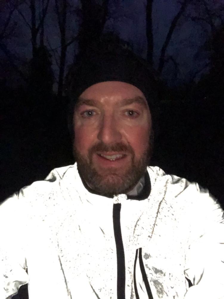 BTR Be Totally Reflective Cycling High Visibility Jacket - Customer Photo From Ben Liddell 