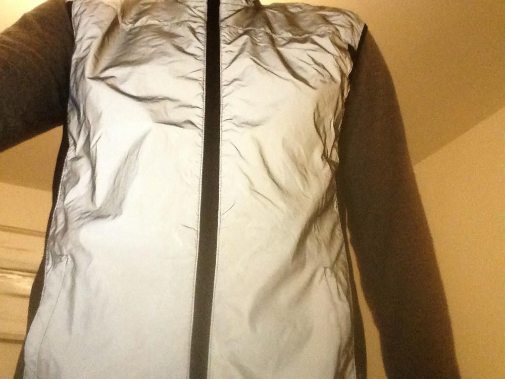 BTR Be Totally Reflective High Vis Cycling & Running Vest, Gilet 2-P (2 Pockets) - Customer Photo From Stephen C.