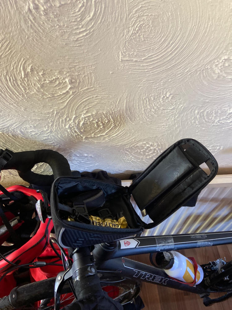 BTR Bike Phone Holder Bike Bag & Bicycle Handlebar Mobile Phone Mount - Customer Photo From Emily H.