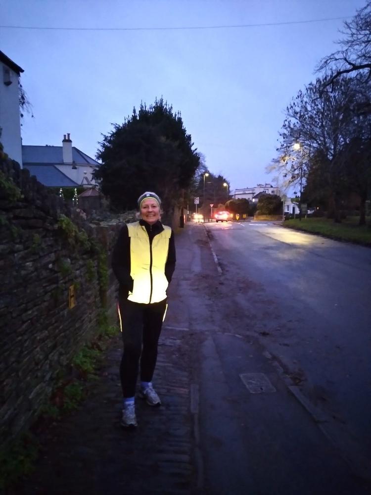 BTR Womens Reflective Cycling & Running High Vis Gilet, Vest - Customer Photo From sarah enos