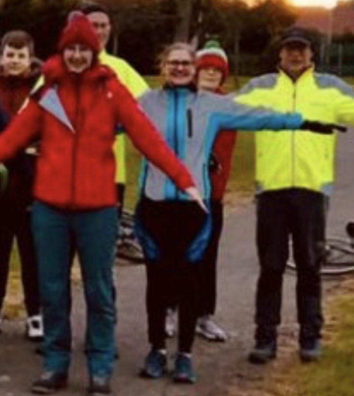 BTR Womens High Visibility Reflective Cycling & Running Jacket. SECONDS - Customer Photo From Aileen Boyle
