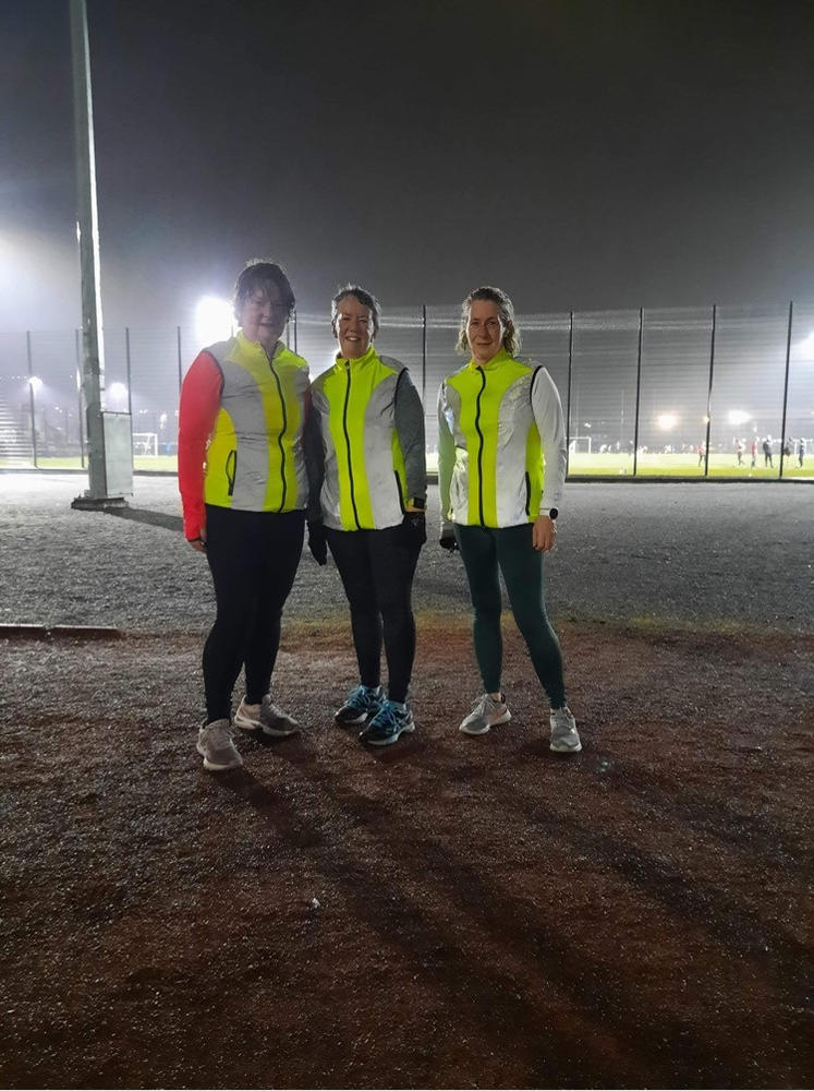 BTR Womens High Visibility Reflective Cycling & Running Jacket. SECONDS - Customer Photo From Allison M.