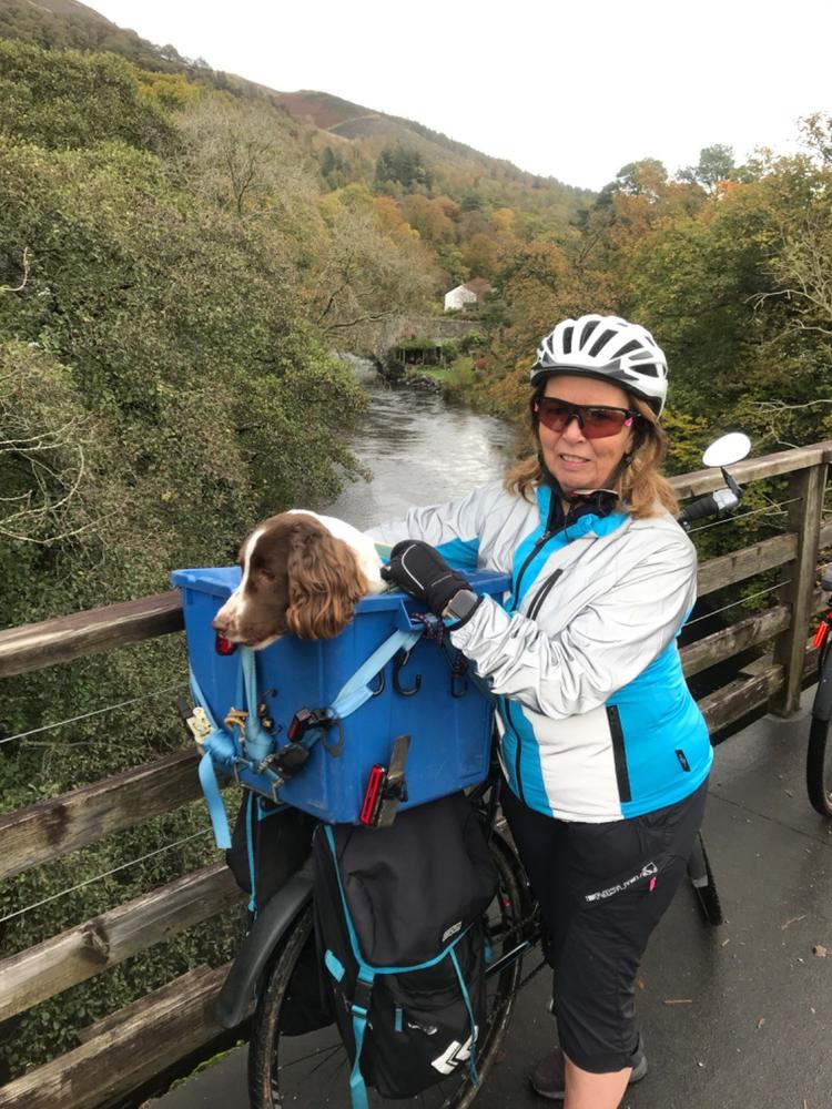 BTR Womens High Visibility Reflective Cycling & Running Jacket. SECONDS - Customer Photo From matthew kelly