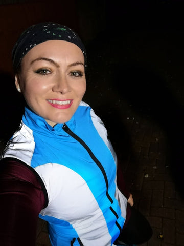 BTR ladies high vis reflective cycling and running gilet