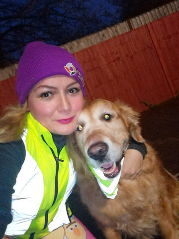 Claire and her lovely dog!