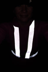 BTR Reflective Sash shown off by a customer