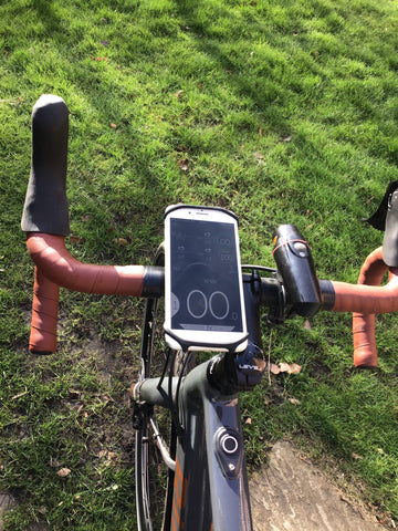 BTR bicycle phone holder mount for bike handlebars