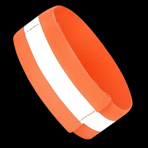 highvis reflective cuffs or bands for ankles when cycling or running