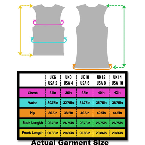 BTR sports be totally reflective gilet shown sizes