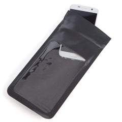 BTR waterproof handlebar bike bag for phone front shot showing pocket