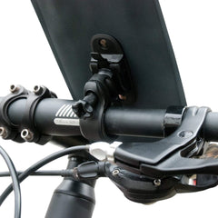 BTR Waterproof Phone Mount for Bike Handlebars rear shot with fitting