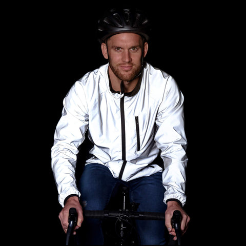 the Be Totally Reflective high vis jacket